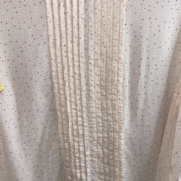 Lucky Brand -Women's light pink Long Sleeve Scoop Neck Blouse Size Small - Picture 6 of 12